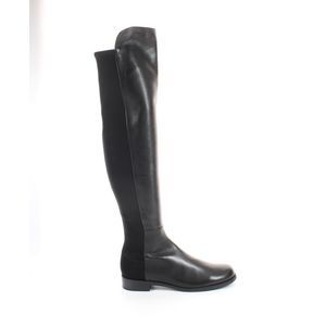 Elegant Black Knee-High Women's Boots